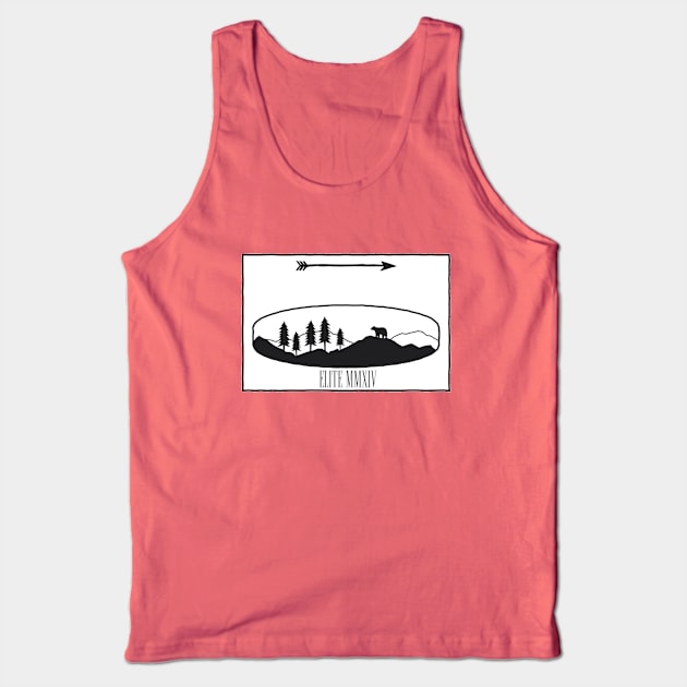 Elite - Mountain Forest Tank Top by EliteMMXIV